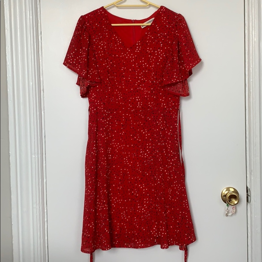 Cute red dress